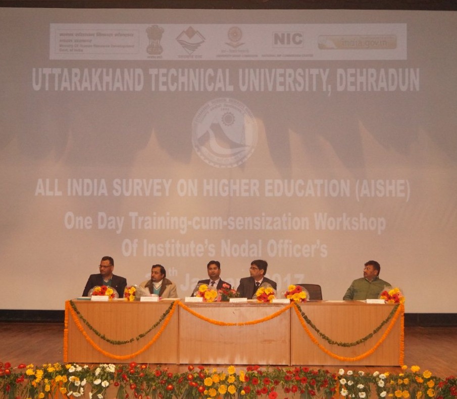 Image of All India Survey on Higher Education Workshop on 30th January 2017