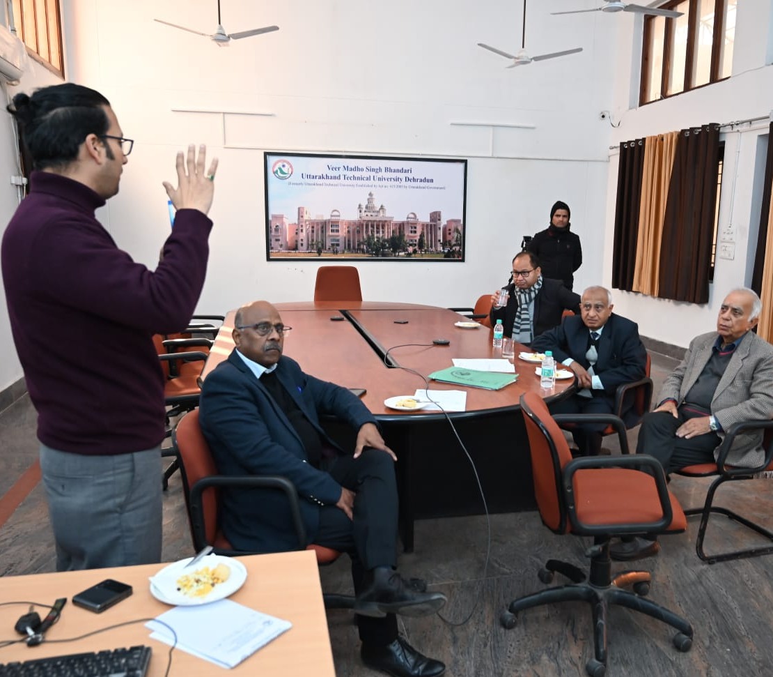 Image of UTU Alumni Award Finalization Committee meeting on 21st January 2024