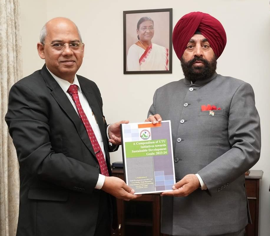 Image of Presenting A Compendium of UTU Initiatives towards Sustainable Development Goals 2023-24 on 22nd October 2024 