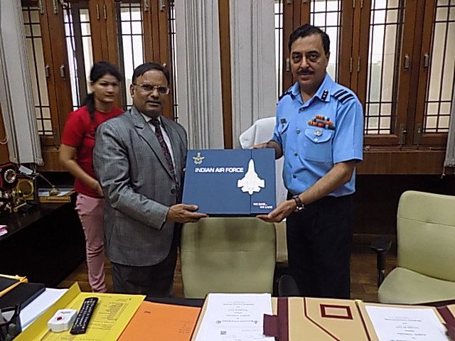 Image of MoU with Indian Air Force for Academic Collaboration की छवि