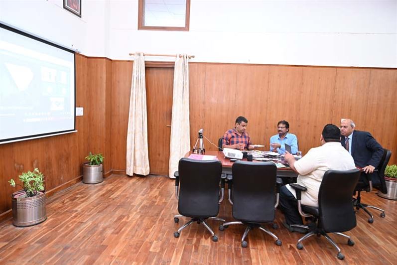 Image of 05-08-23-Contraction work related meeting for Dr APJ Abdul Kalam Institute of Technology, Tanakpur  Nanhi Pari Seemant Institute of Technology, Pithoragarh