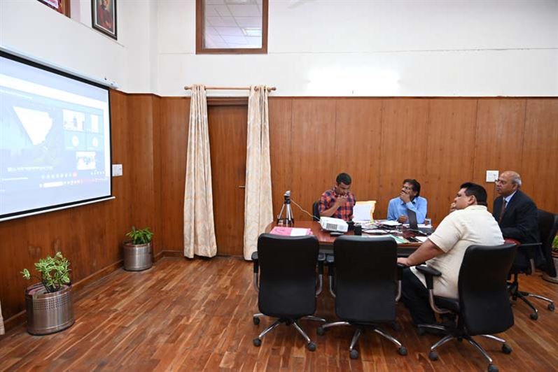 Image of 05-08-23-Contraction work related meeting for Dr APJ Abdul Kalam Institute of Technology, Tanakpur  Nanhi Pari Seemant Institute of Technology, Pithoragarh