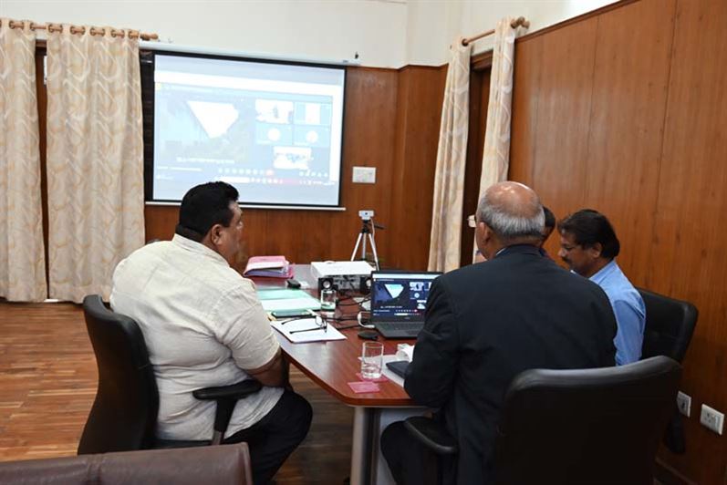 Image of 05-08-23-Contraction work related meeting for Dr APJ Abdul Kalam Institute of Technology, Tanakpur  Nanhi Pari Seemant Institute of Technology, Pithoragarh