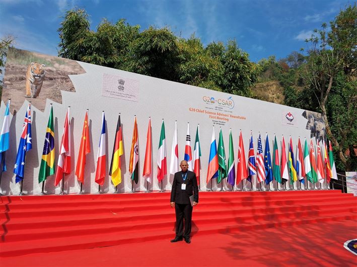 Image of Vice Chancellor, VMSBUTU in G-20 Chief Science Advisors Roundtable 28-30 March 2023 at Ram Nagar, Uttarakhand