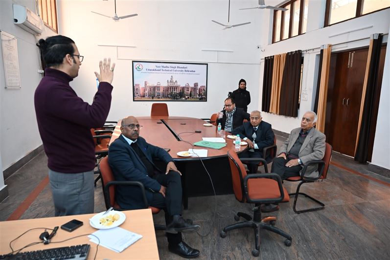 Image of UTU Alumni Award Finalization Committee meeting on 21st January 2024